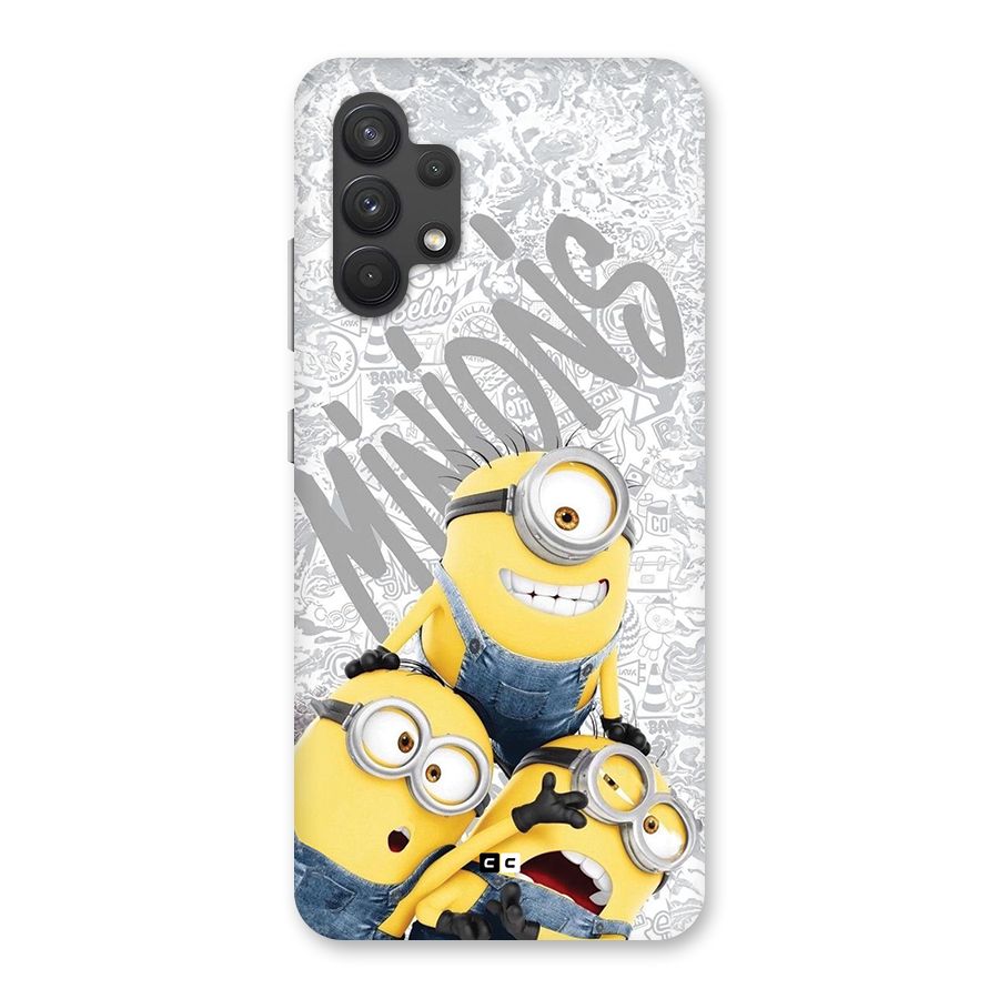 Minions Typo Back Case for Galaxy A32