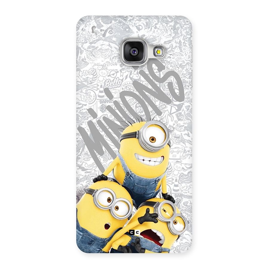 Minions Typo Back Case for Galaxy A3 (2016)