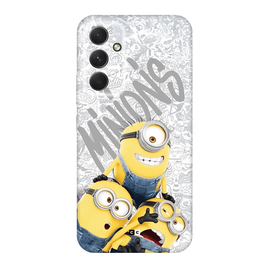 Minions Typo Back Case for Galaxy A54