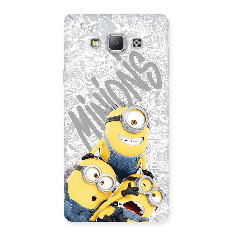 Minions Typo Back Case for Galaxy A7