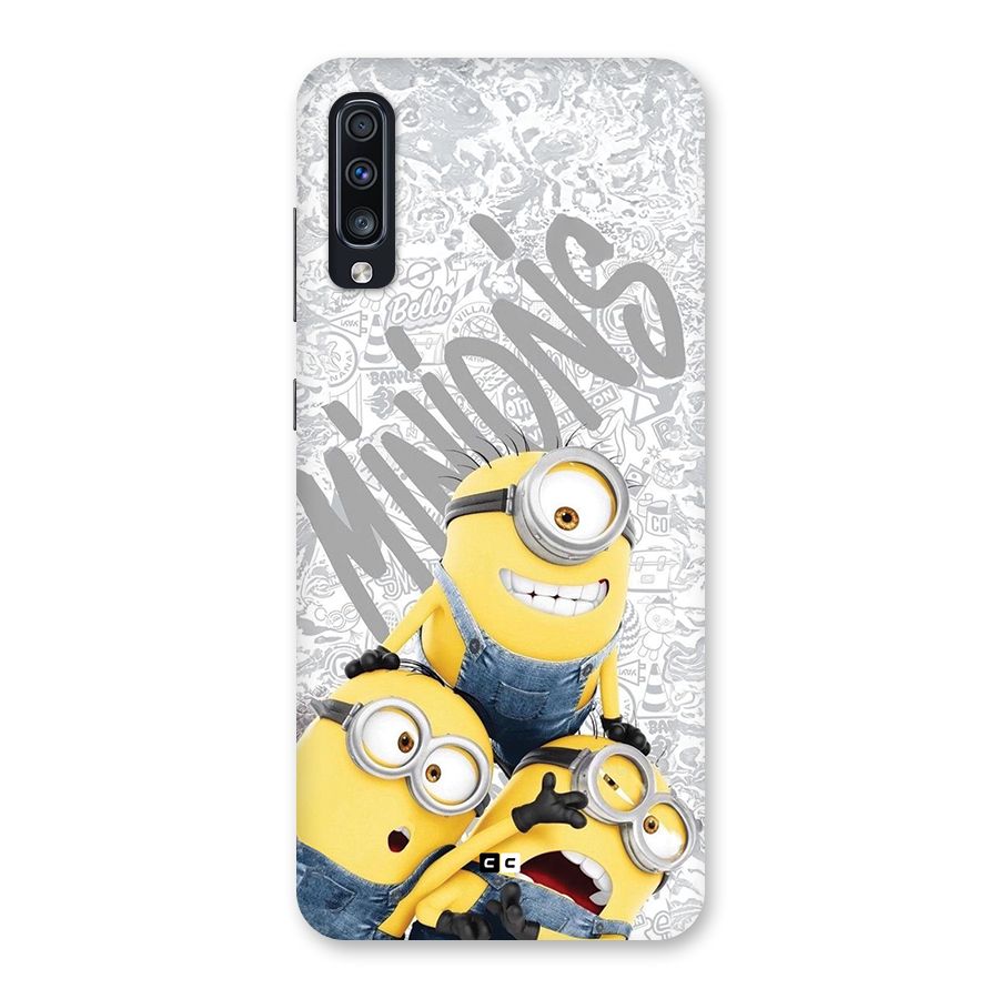 Minions Typo Back Case for Galaxy A70s