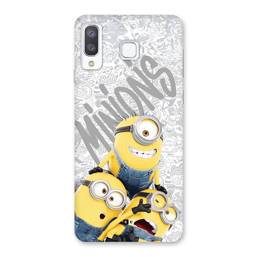 Minions Typo Back Case for Galaxy A8 Star