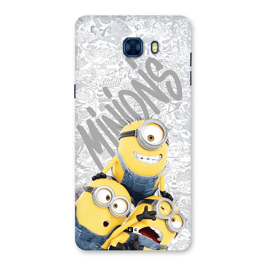 Minions Typo Back Case for Galaxy C7 Pro
