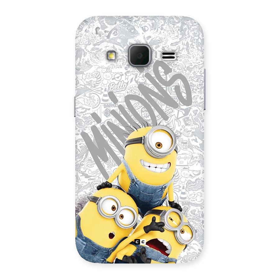 Minions Typo Back Case for Galaxy Core Prime