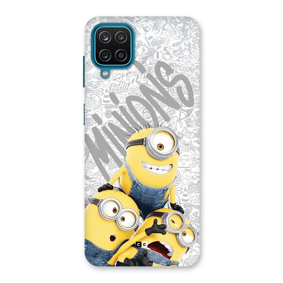 Minions Typo Back Case for Galaxy F12