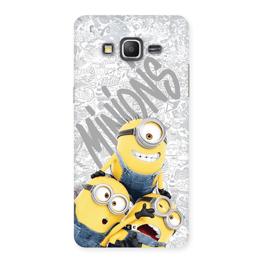 Minions Typo Back Case for Galaxy Grand Prime