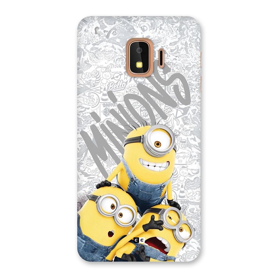 Minions Typo Back Case for Galaxy J2 Core