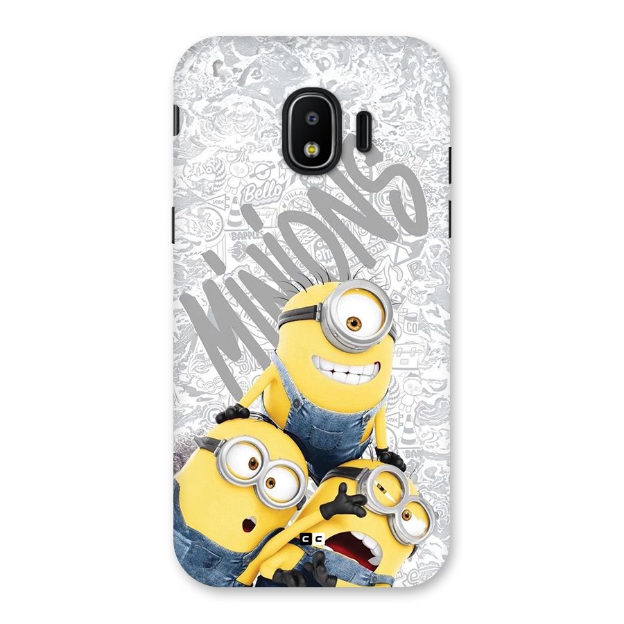 Minions Typo Back Case for Galaxy J2 Pro 2018