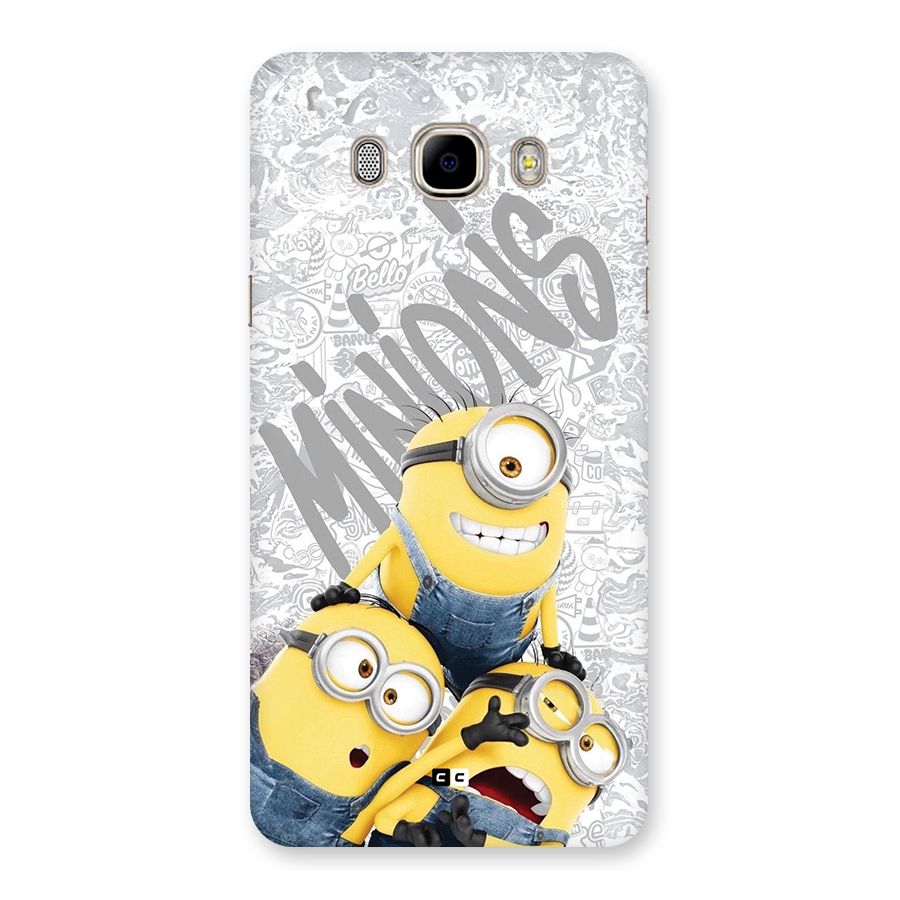 Minions Typo Back Case for Galaxy J7 2016