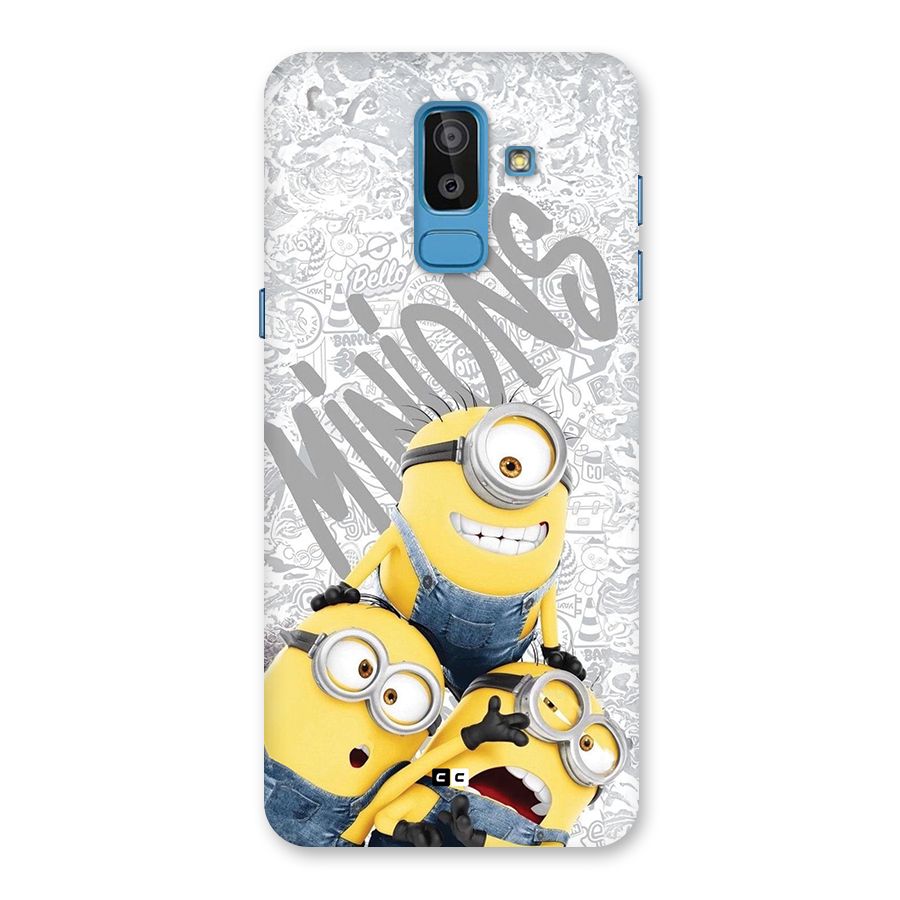 Minions Typo Back Case for Galaxy J8