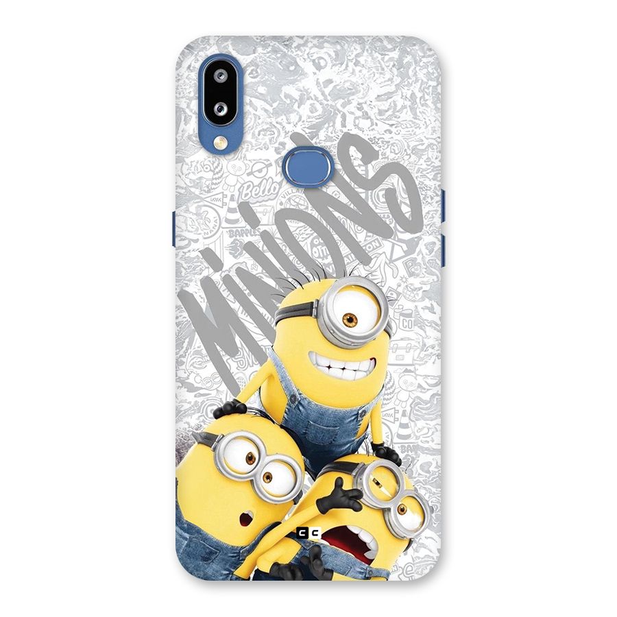Minions Typo Back Case for Galaxy M01s