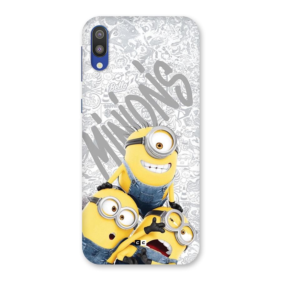 Minions Typo Back Case for Galaxy M10