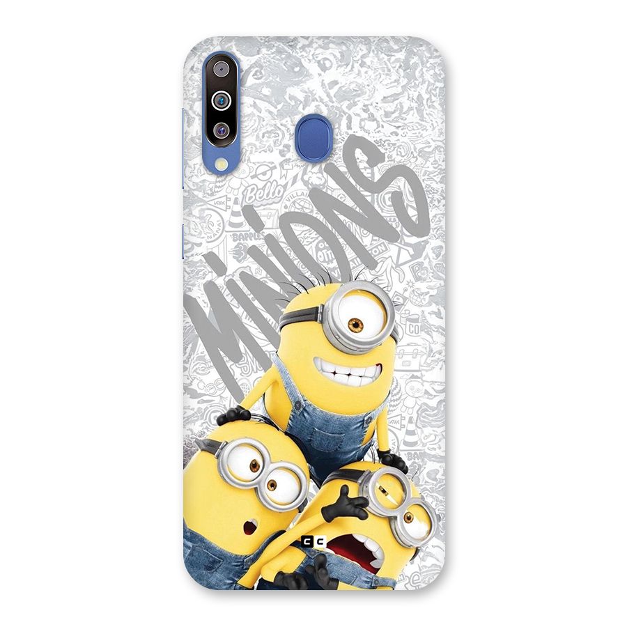 Minions Typo Back Case for Galaxy M30