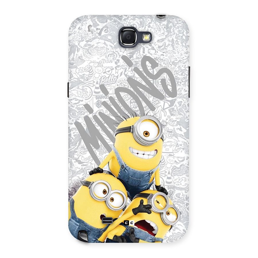 Minions Typo Back Case for Galaxy Note 2