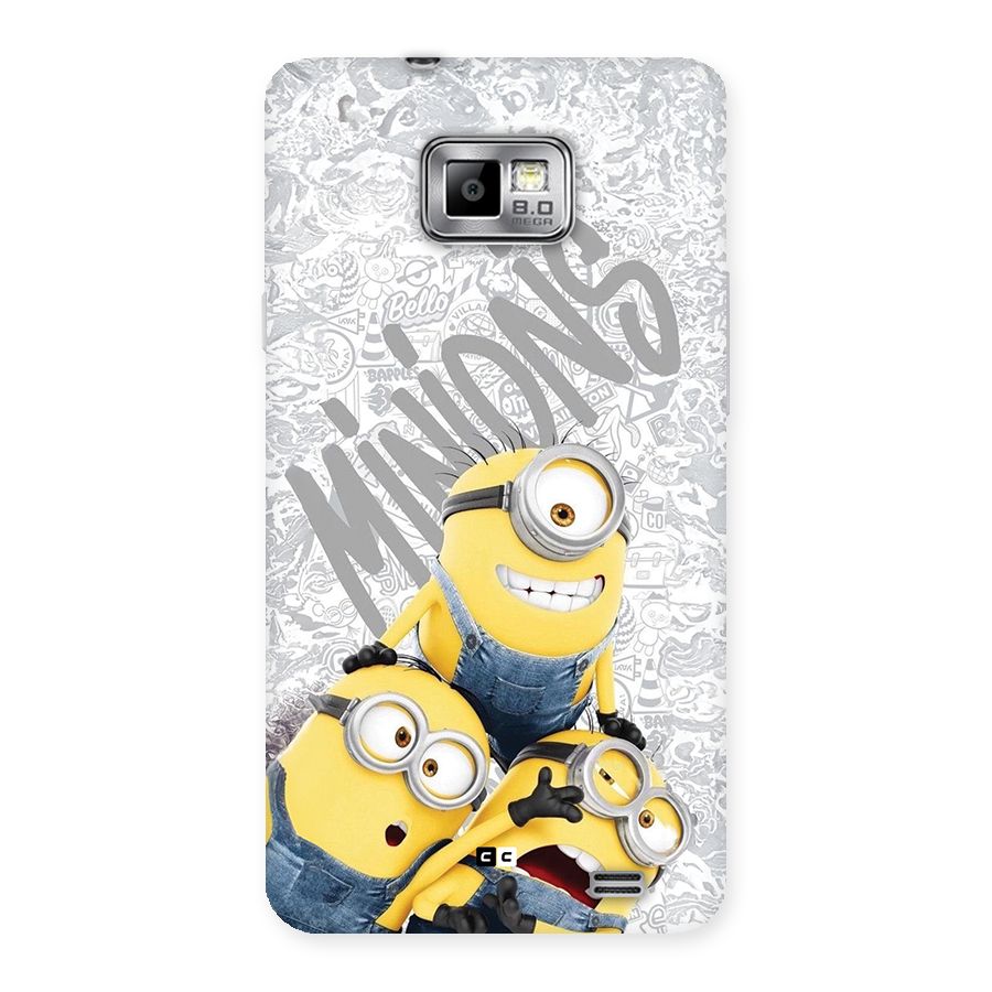 Minions Typo Back Case for Galaxy S2