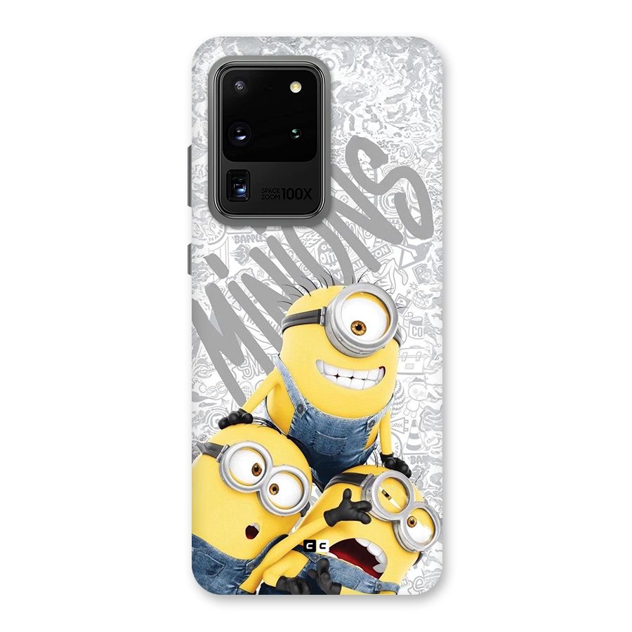 Minions Typo Back Case for Galaxy S20 Ultra