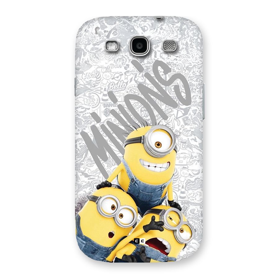 Minions Typo Back Case for Galaxy S3