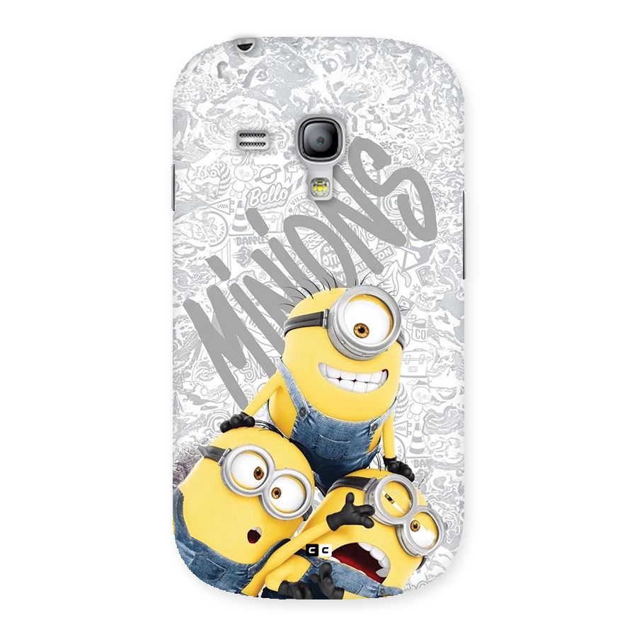 Minions Typo Back Case for Galaxy S3 Mini
