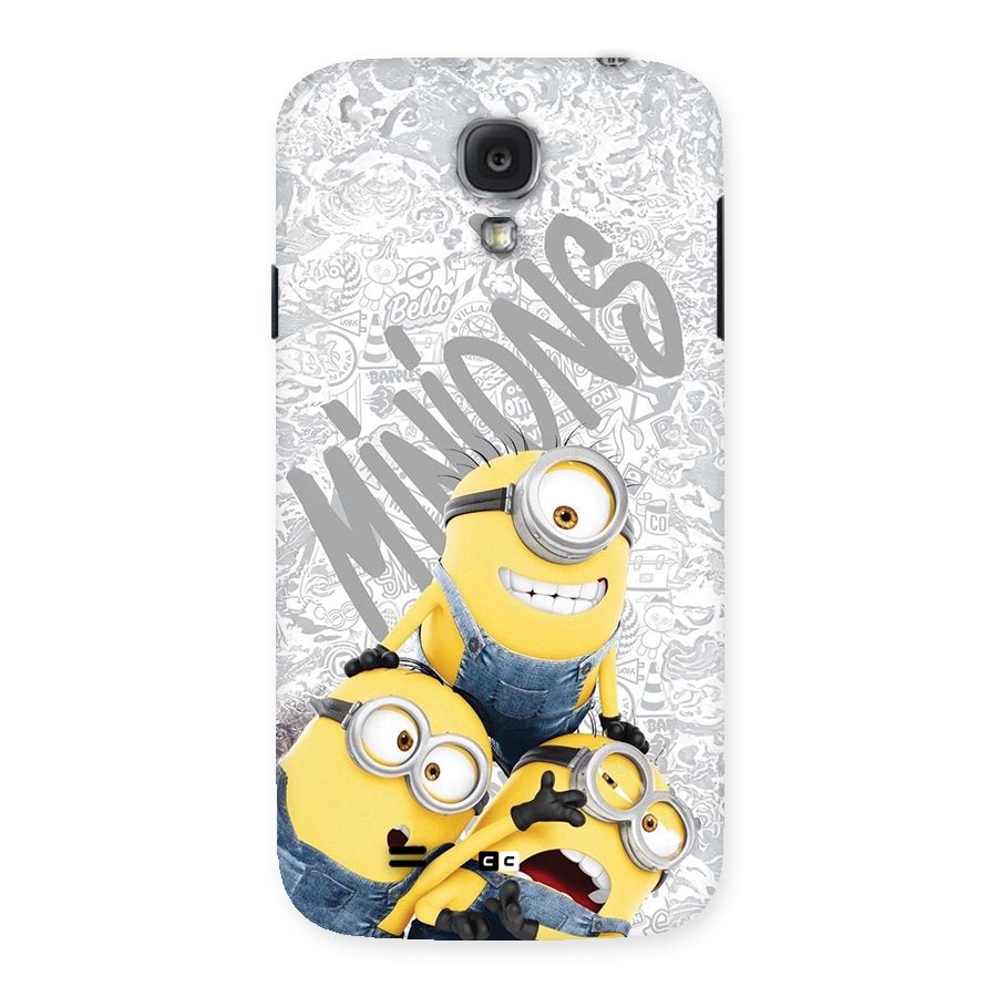 Minions Typo Back Case for Galaxy S4