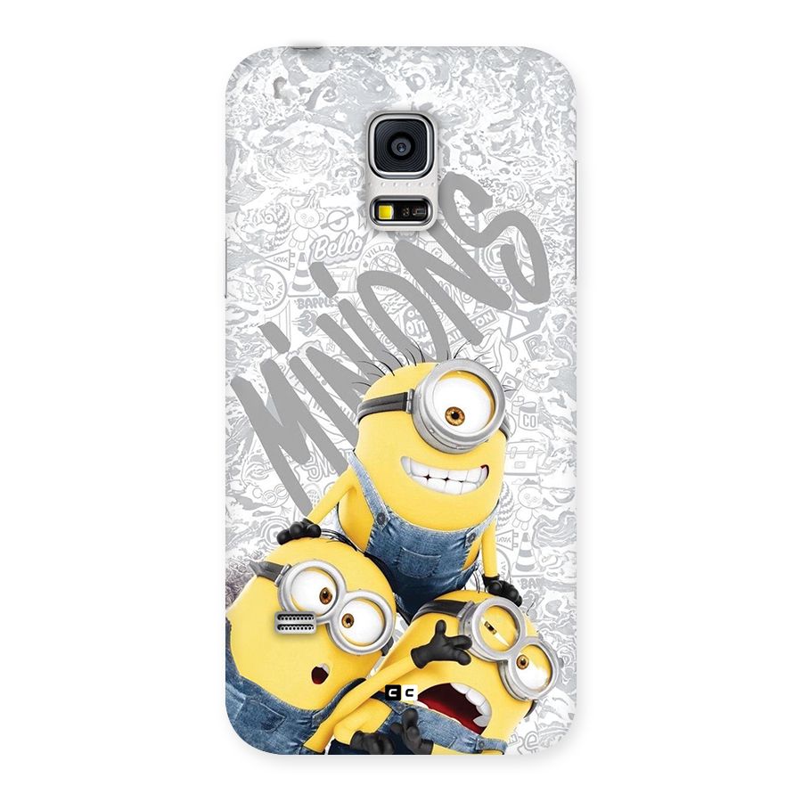 Minions Typo Back Case for Galaxy S5 Mini