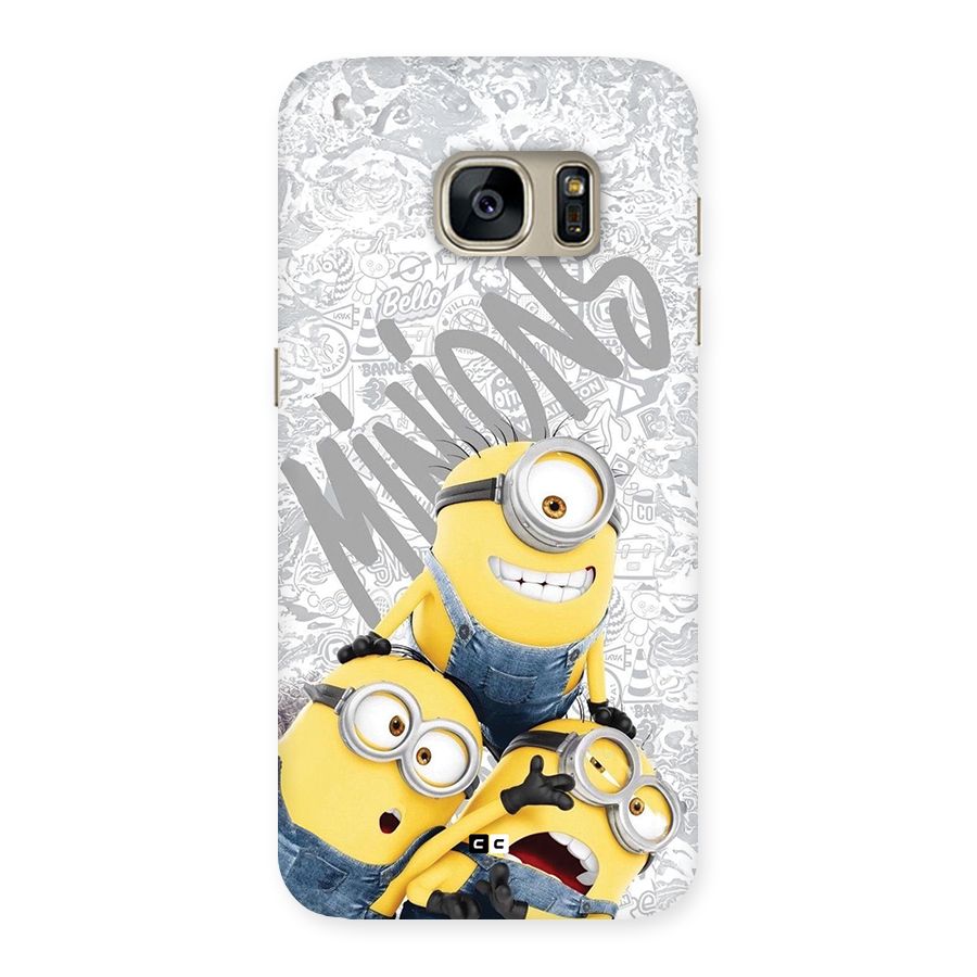 Minions Typo Back Case for Galaxy S7