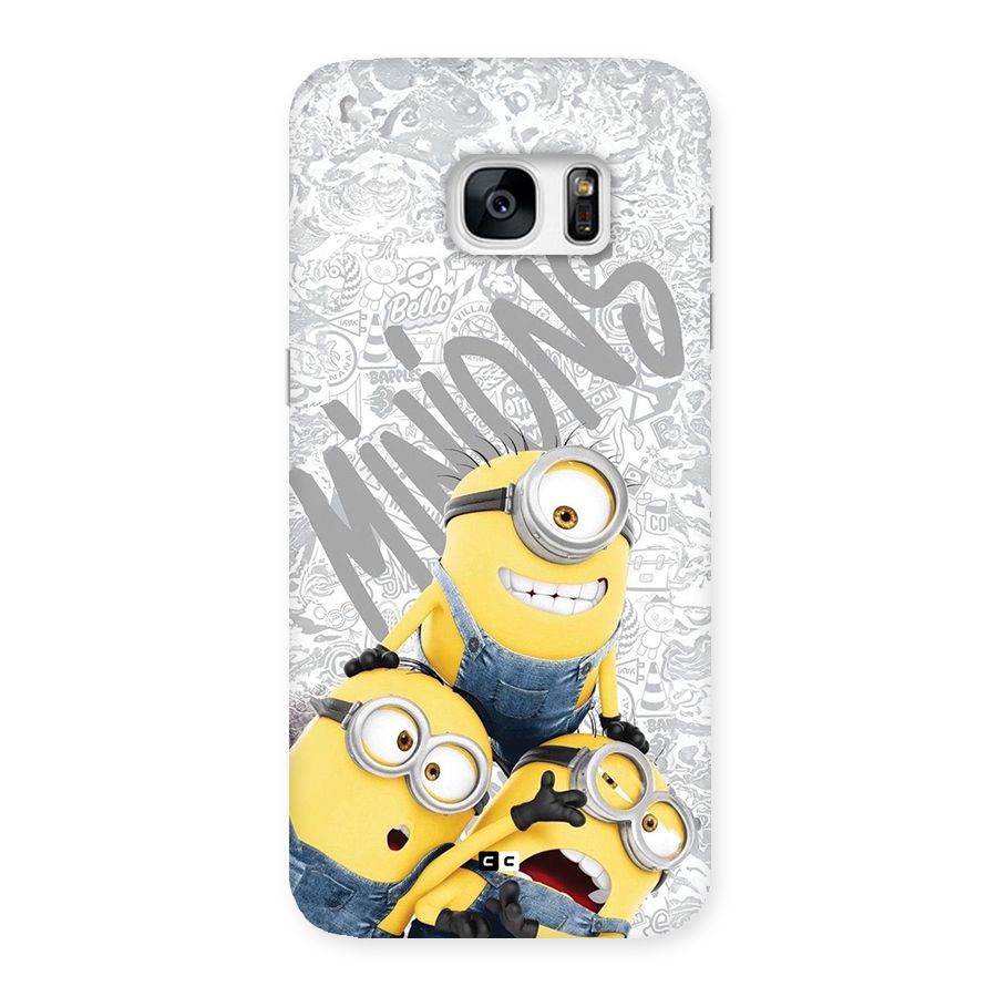 Minions Typo Back Case for Galaxy S7 Edge