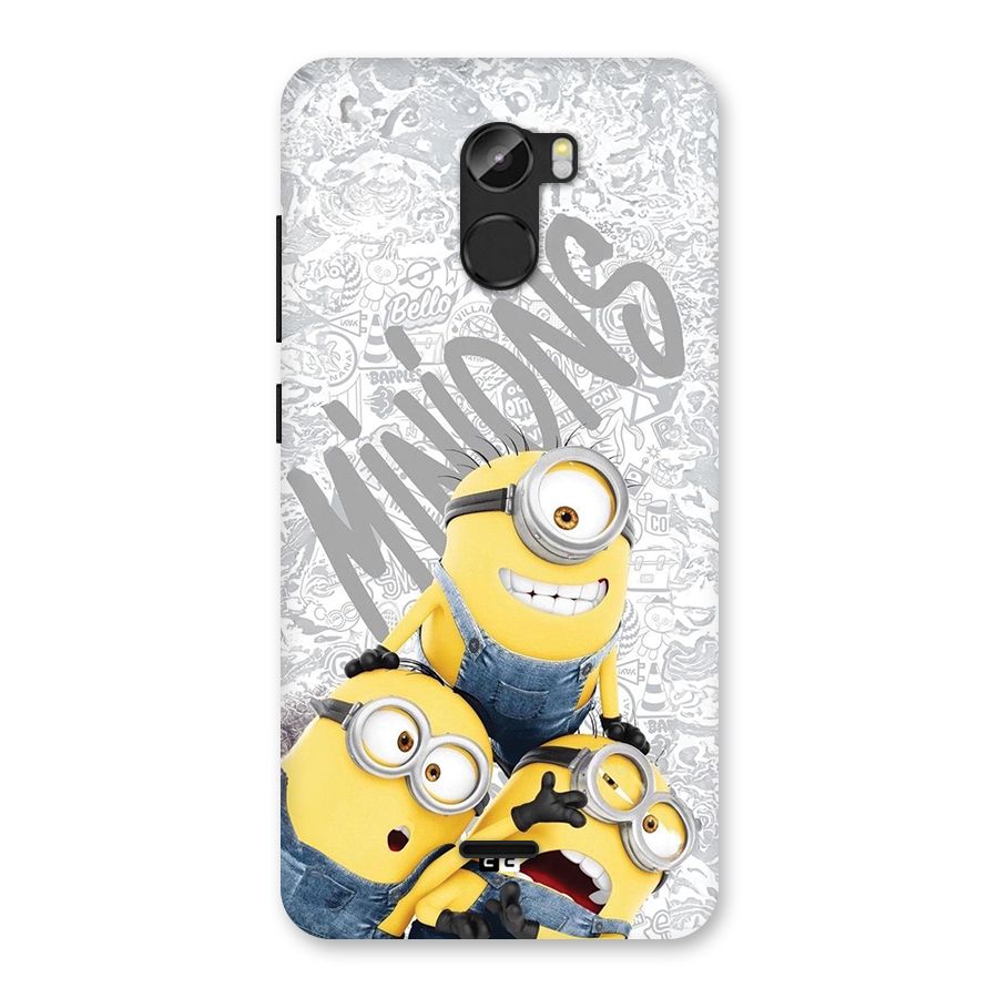 Minions Typo Back Case for Gionee X1