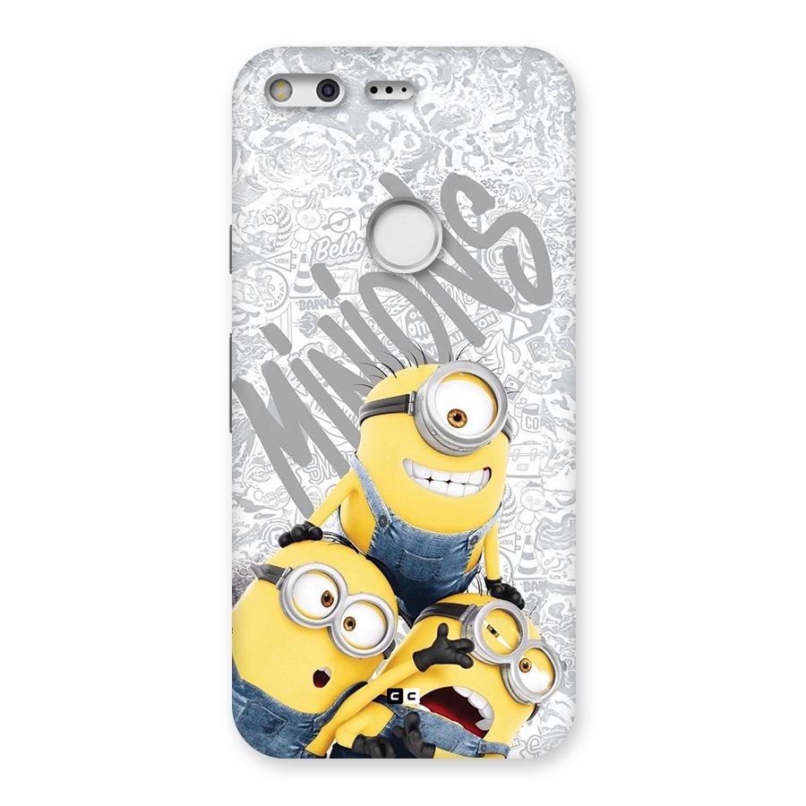 Minions Typo Back Case for Google Pixel