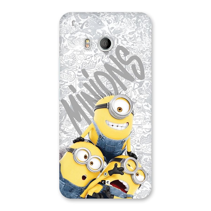 Minions Typo Back Case for HTC U11
