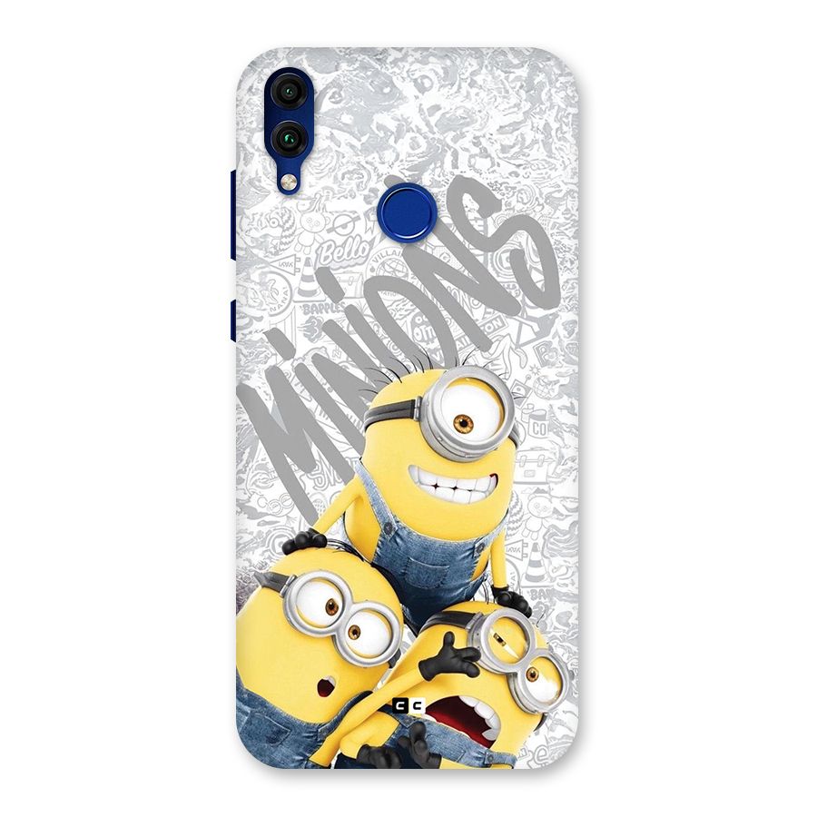 Minions Typo Back Case for Honor 8C