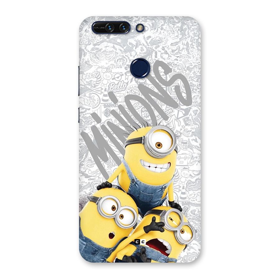 Minions Typo Back Case for Honor 8 Pro