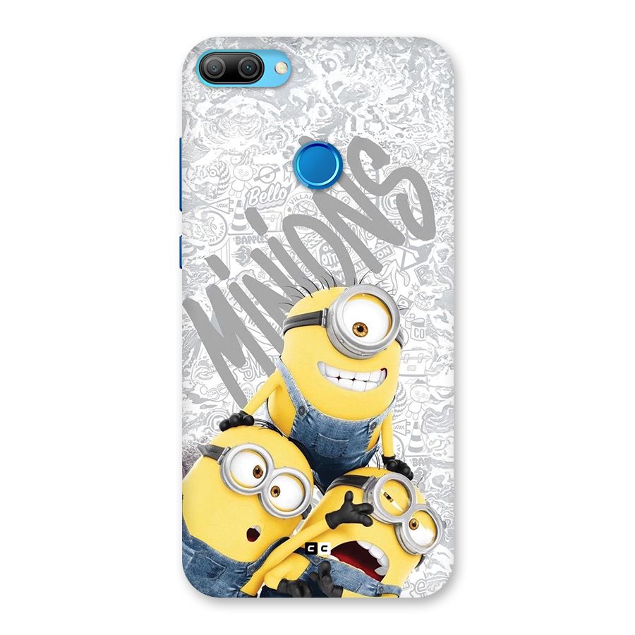 Minions Typo Back Case for Honor 9N