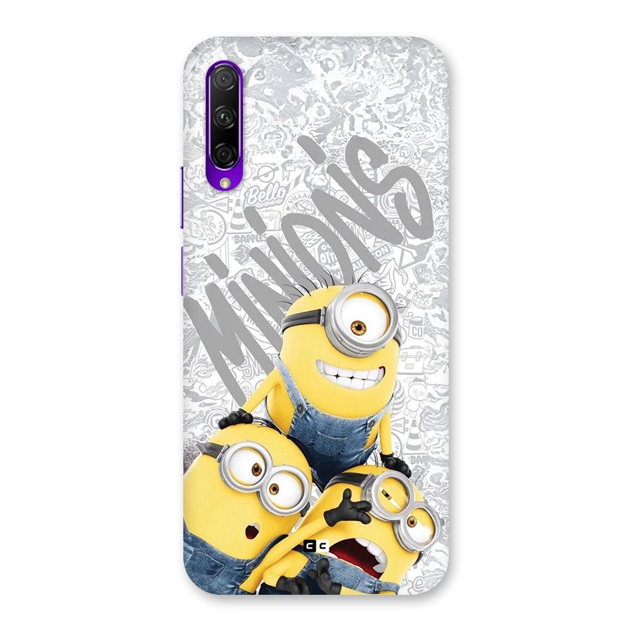 Minions Typo Back Case for Honor 9X Pro