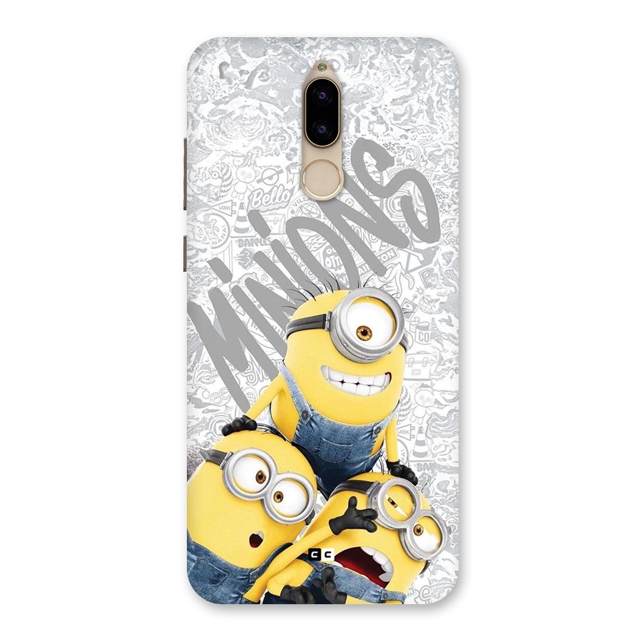 Minions Typo Back Case for Honor 9i