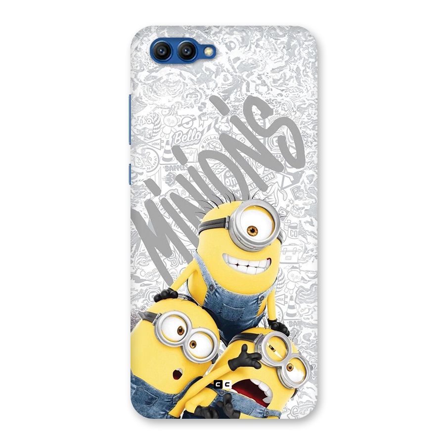 Minions Typo Back Case for Honor View 10