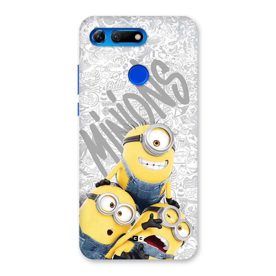 Minions Typo Back Case for Honor View 20