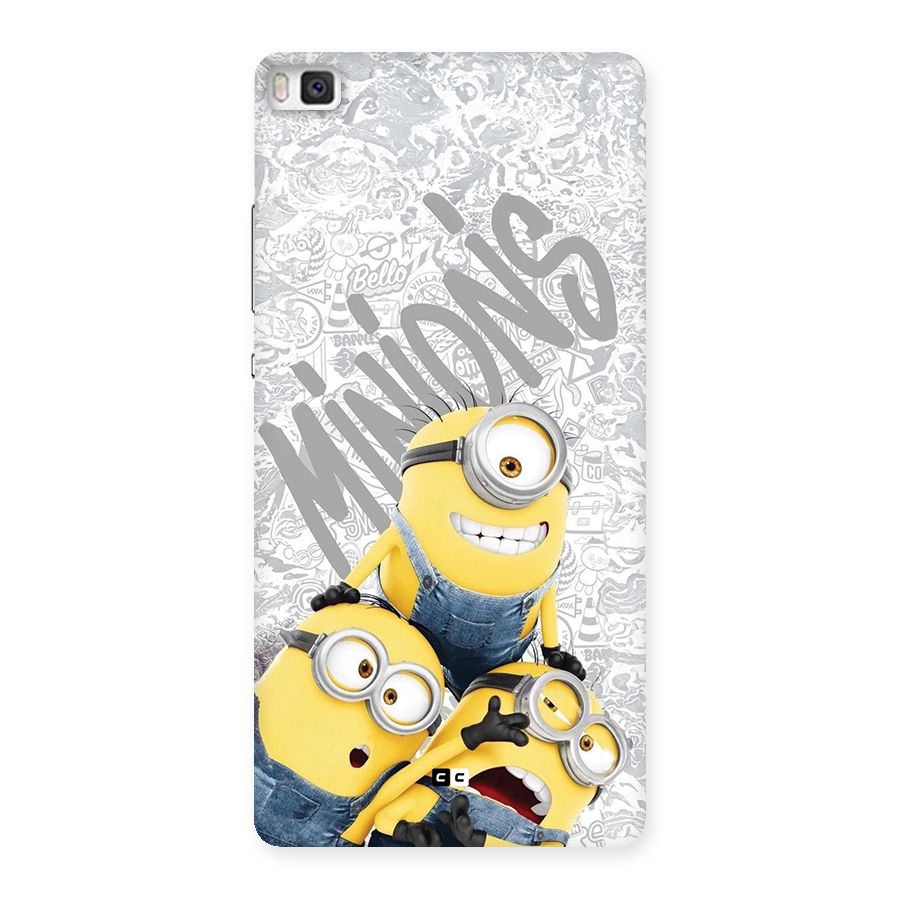 Minions Typo Back Case for Huawei P8