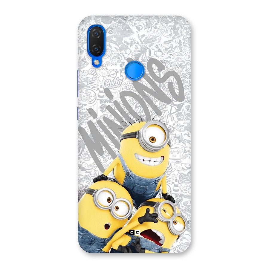 Minions Typo Back Case for Huawei P Smart Plus