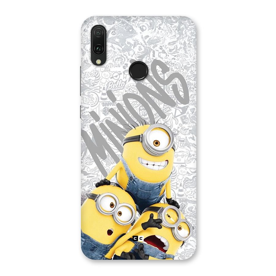 Minions Typo Back Case for Huawei Y9 (2019)