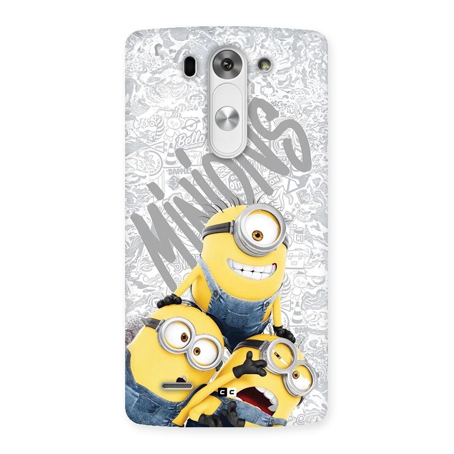Minions Typo Back Case for LG G3 Mini