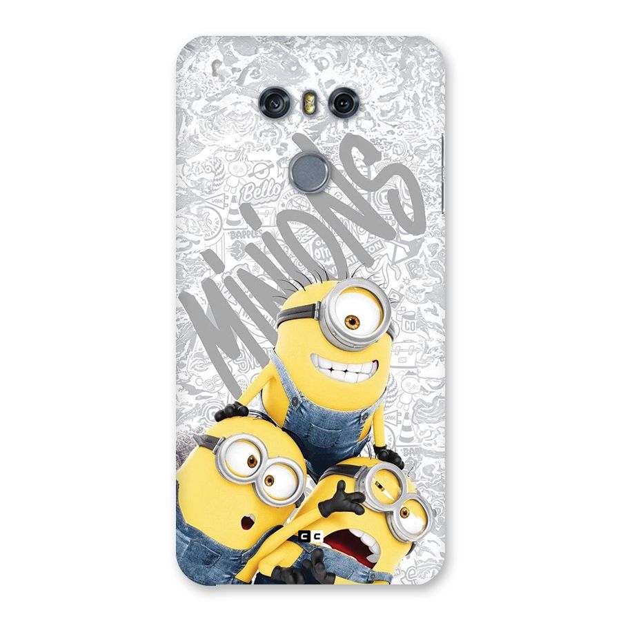 Minions Typo Back Case for LG G6