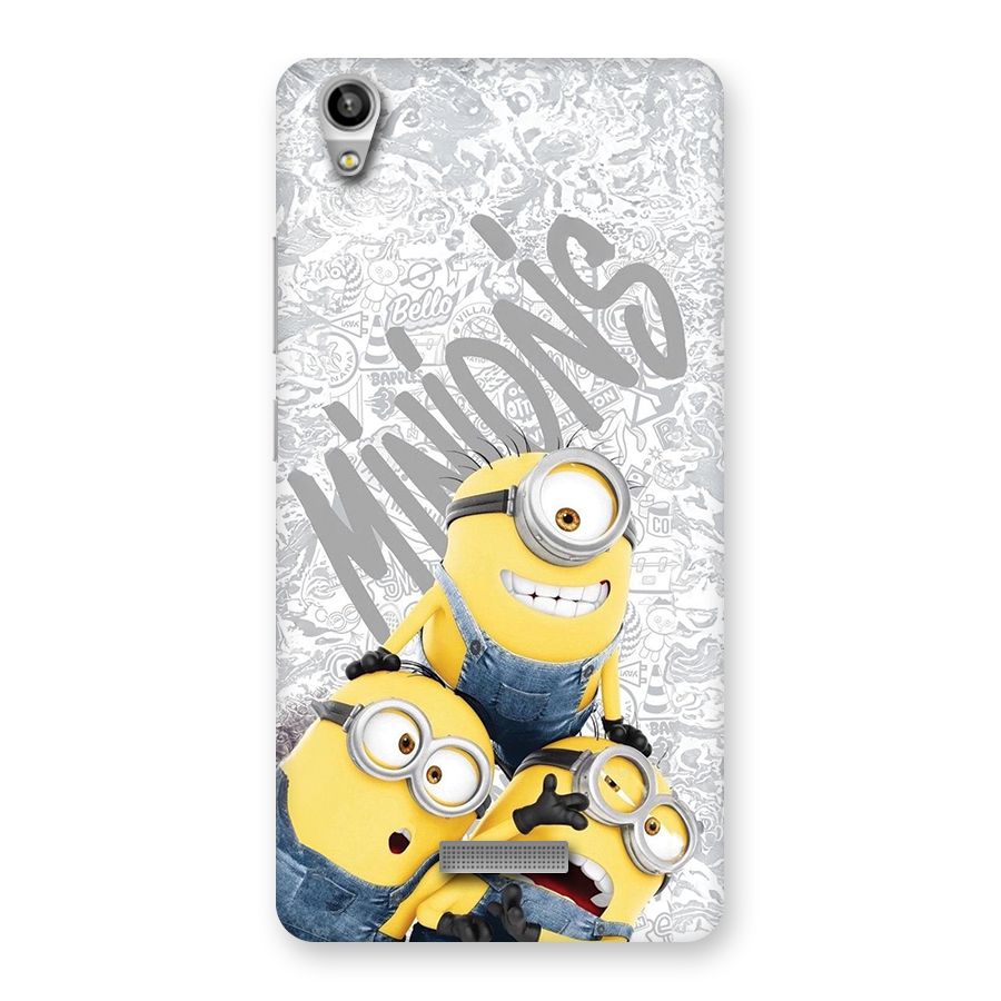 Minions Typo Back Case for Lava Pixel V1