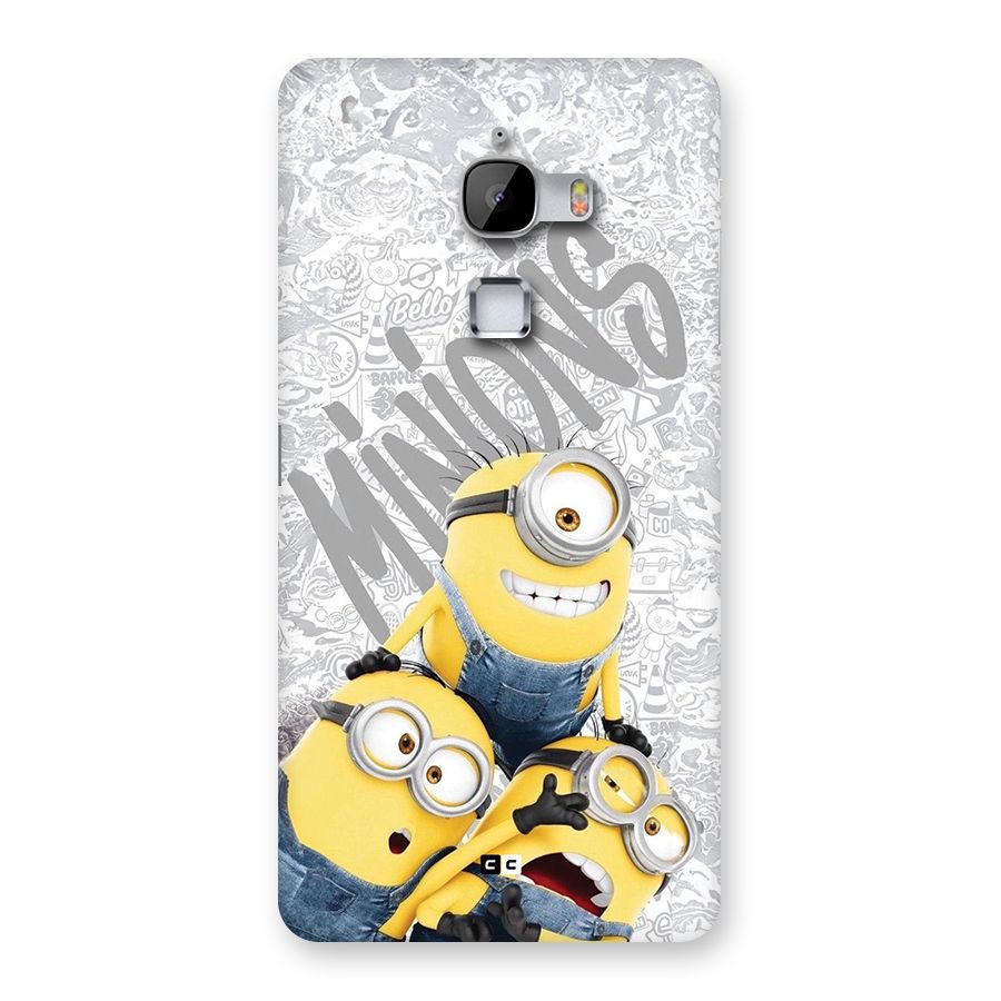 Minions Typo Back Case for LeTV Le Max