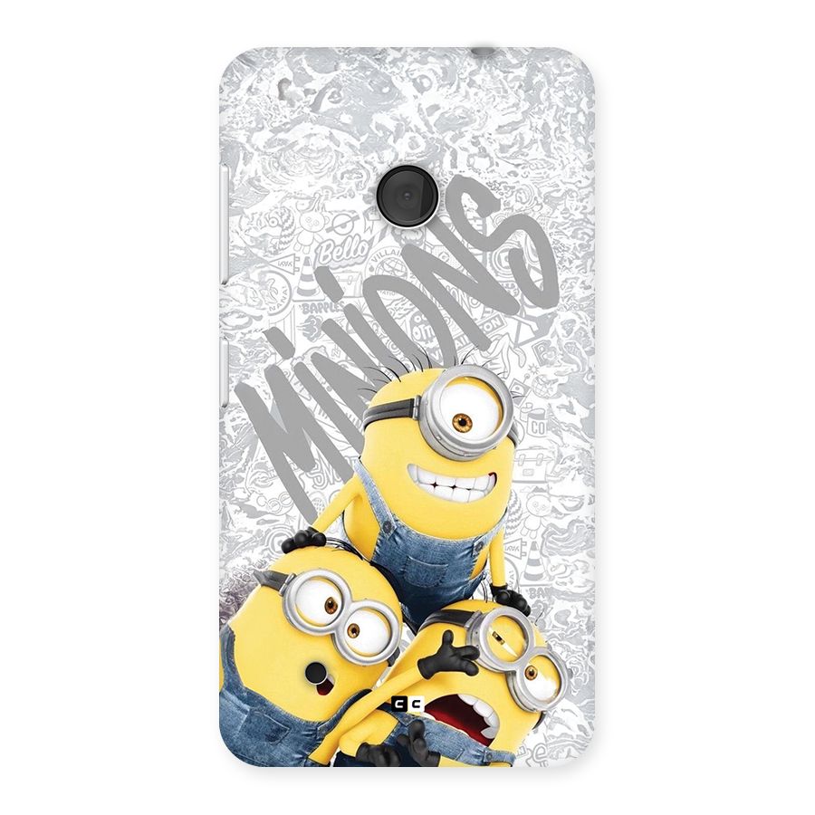 Minions Typo Back Case for Lumia 530