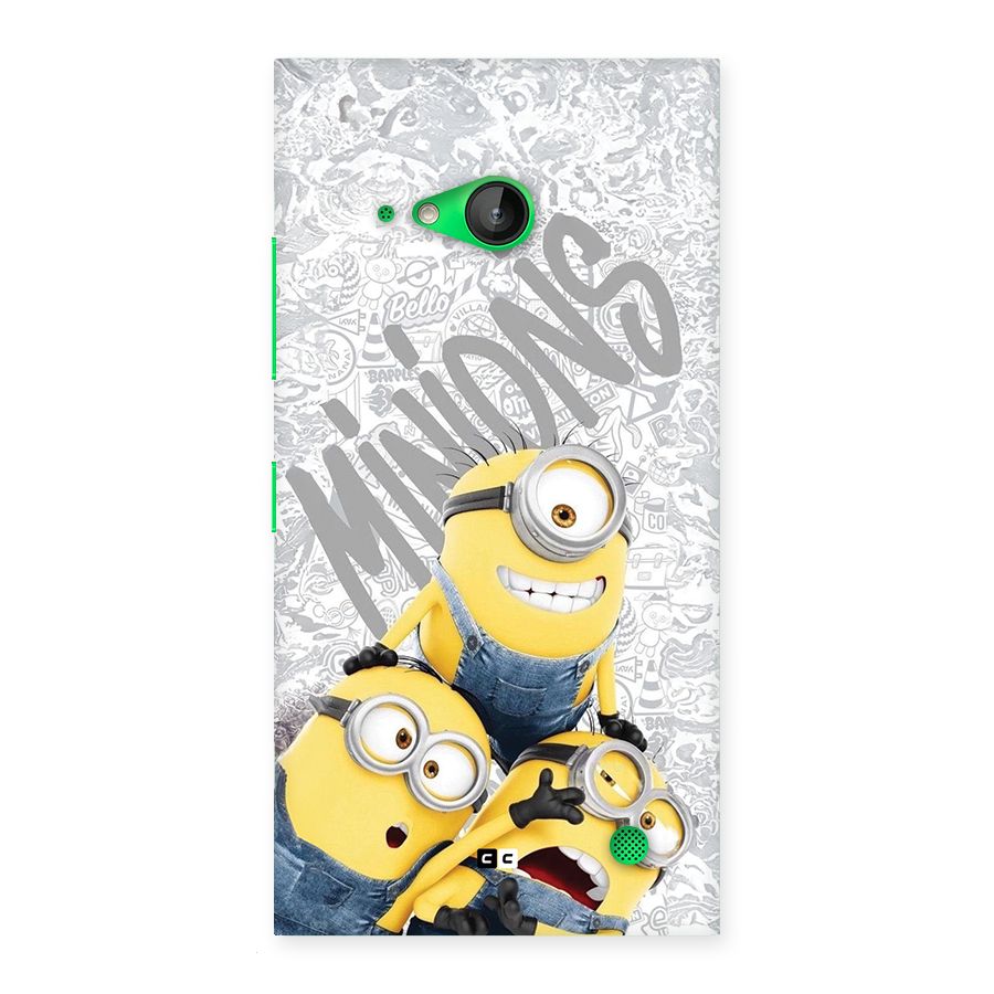 Minions Typo Back Case for Lumia 730