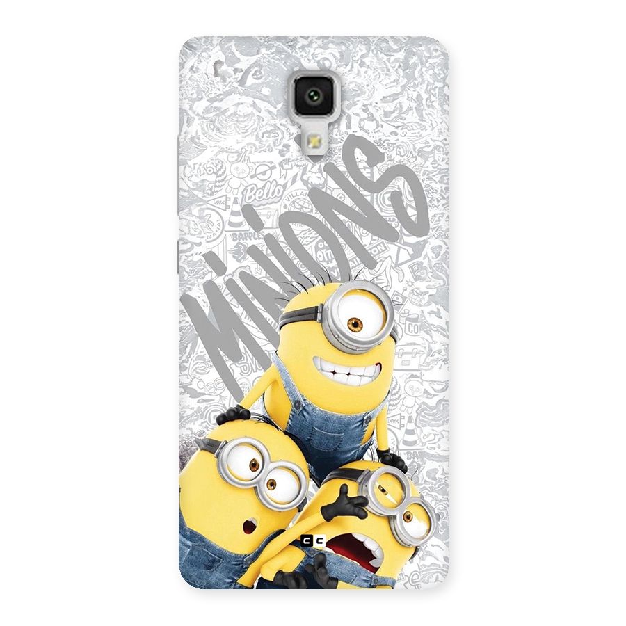 Minions Typo Back Case for Mi4
