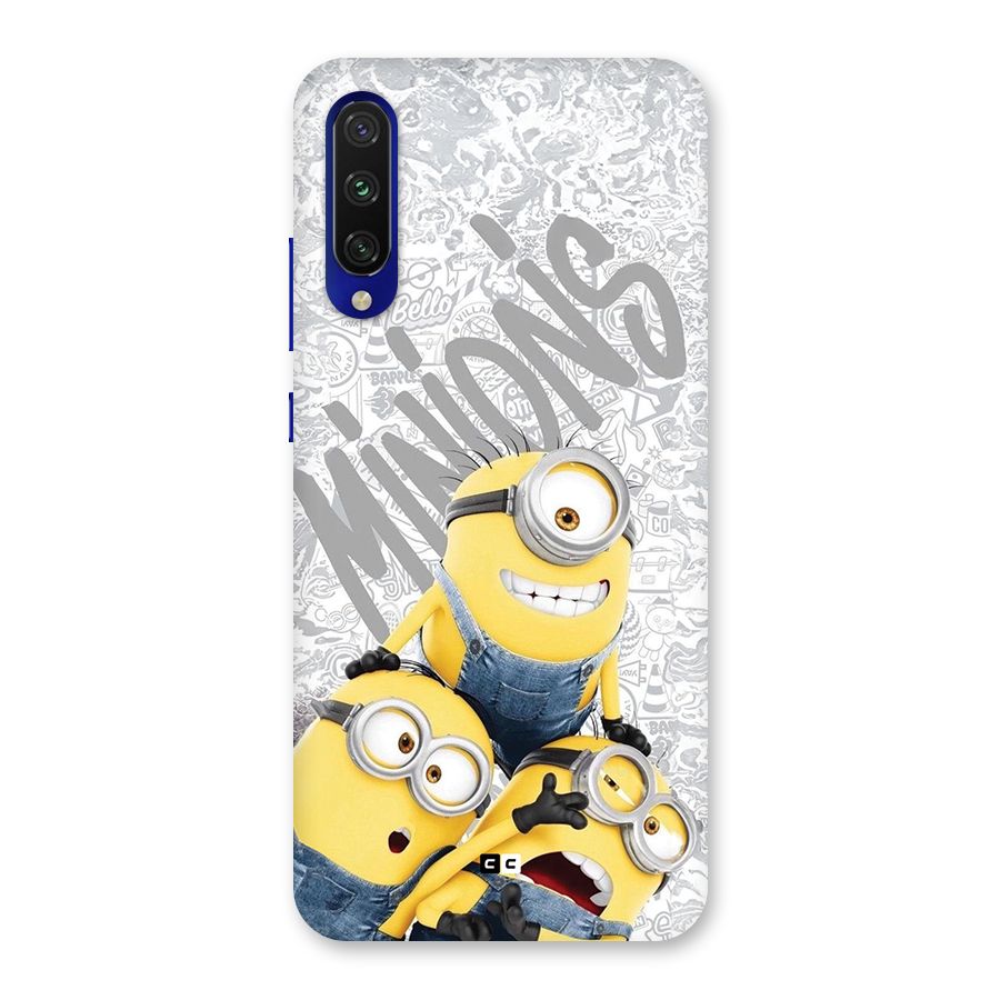 Minions Typo Back Case for Mi A3