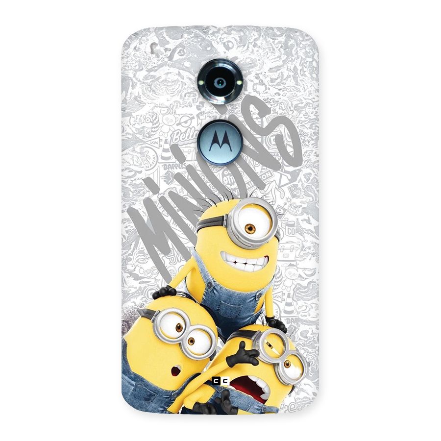 Minions Typo Back Case for Moto X2