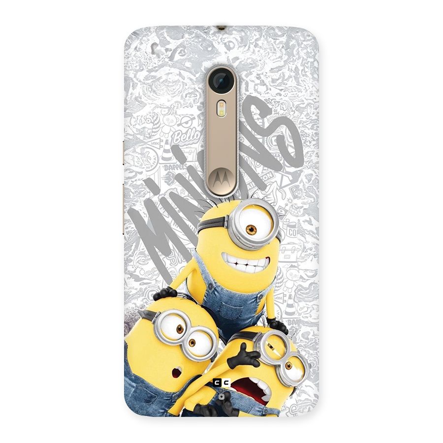 Minions Typo Back Case for Moto X Style