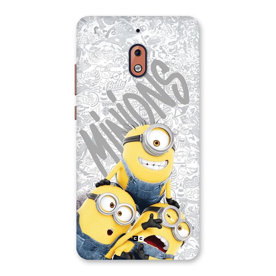 Minions Typo Back Case for Nokia 2.1